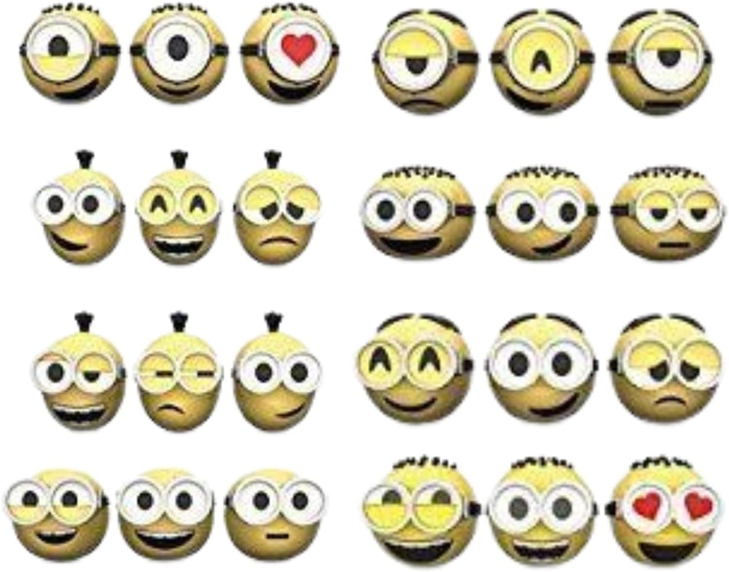 Toptoys2u Bargain BundlesToptoys2u Bargain Bundles Minions Blind Bag Figures & Keychain Gift Set - 2x Minions Splat'ems, 2x MyMoji Minions & Keychain (Kung Fu Kevin)