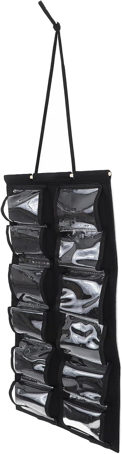 Karate Belt Several Pockets Wall-Mounted Display Display Rack Organizer with Medal Holder for Belts and Medals Black Felt Pe Multi-use Storage Martial Arts