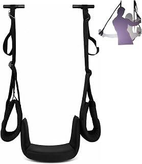 Love Swing for Couples, Over Door Positioning Sling with Adjustable Straps, Padded Support Seat and Leg Loops, Bedroom Positioning Aid for Enhanced Comfort and Support