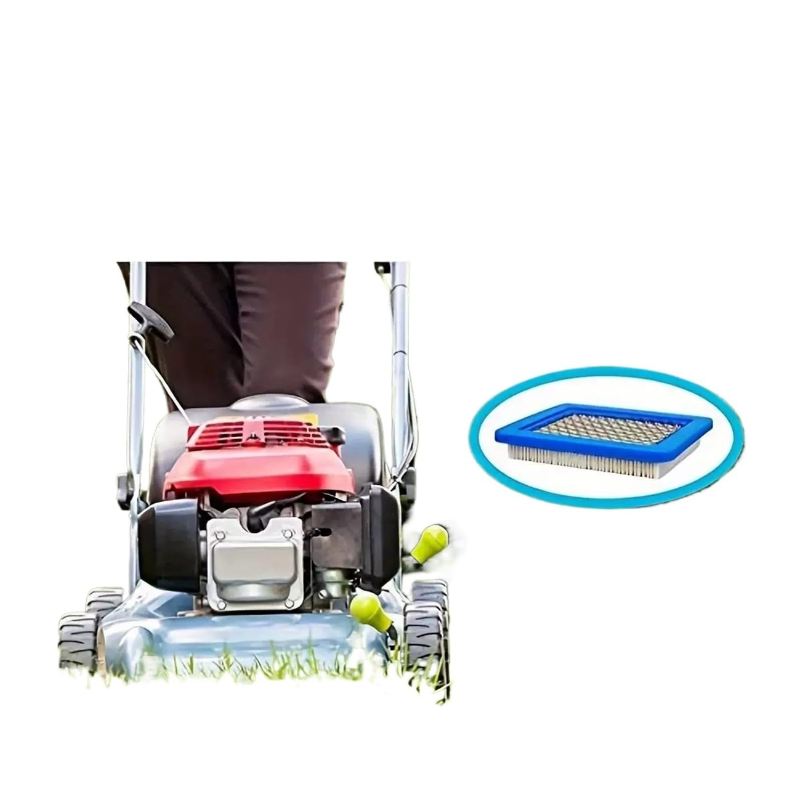 Sport Filtro Aria Misura per 491588s 399959 tosaerba a spinta tosaerba cartuccia del filtro dell'aria di ricambio tosaerba parti accessori(10PCS)