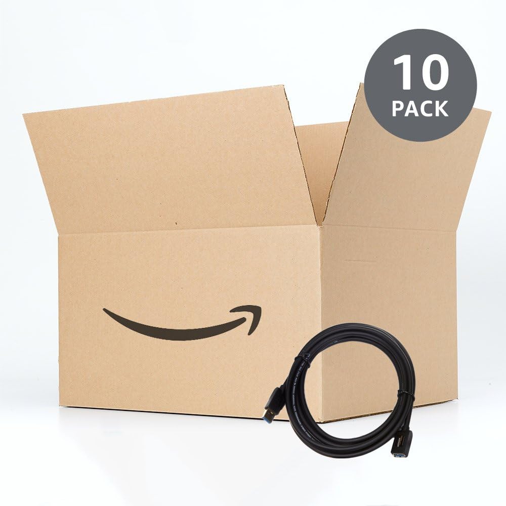 Up To 40% OFF Amazon Basics USB 3.0 Extension Cable - A-Male to A-Female - 3.3 Feet (1 Meter), 10-Pack