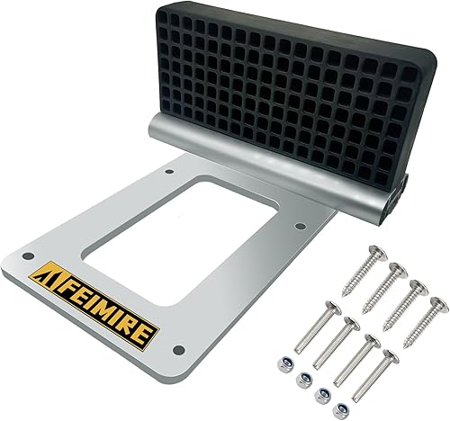 FEIMIRE Soporte de motor de arrastre de aluminio para kayakcanoabarco pequeño