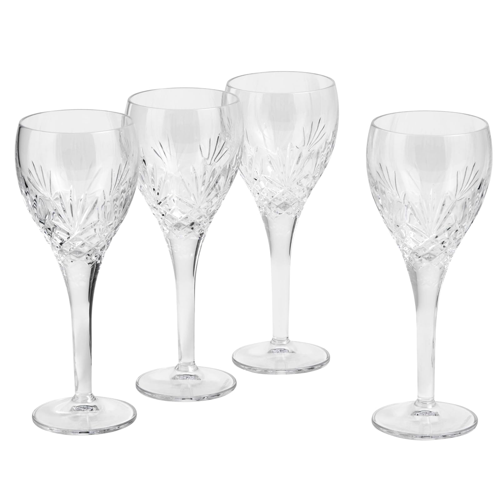 Royal Doulton Highgate Kristall-Weingläser, 4 Stück