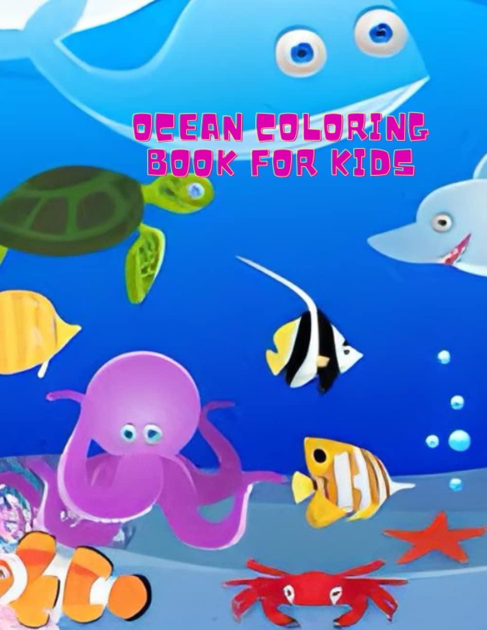 OCEAN COLORING BOOK FOR KIDS: MAGICAL WORD