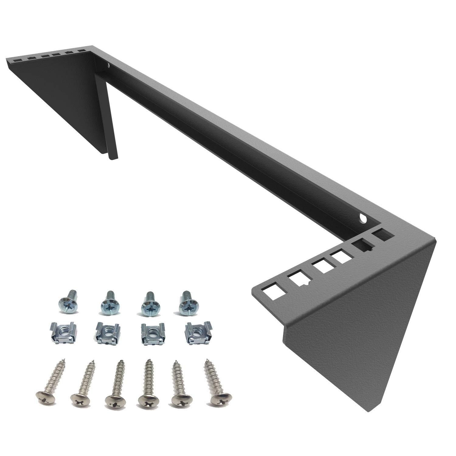 Buy 19 Inch Vertical Wall Mount Rack 125 Pounds Heavyload Wall