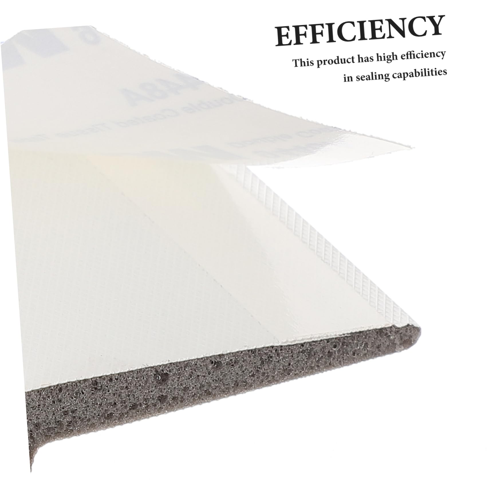 Burlete para Esquinas de Puertas Autoadhesivo 50 Piezas Blanco