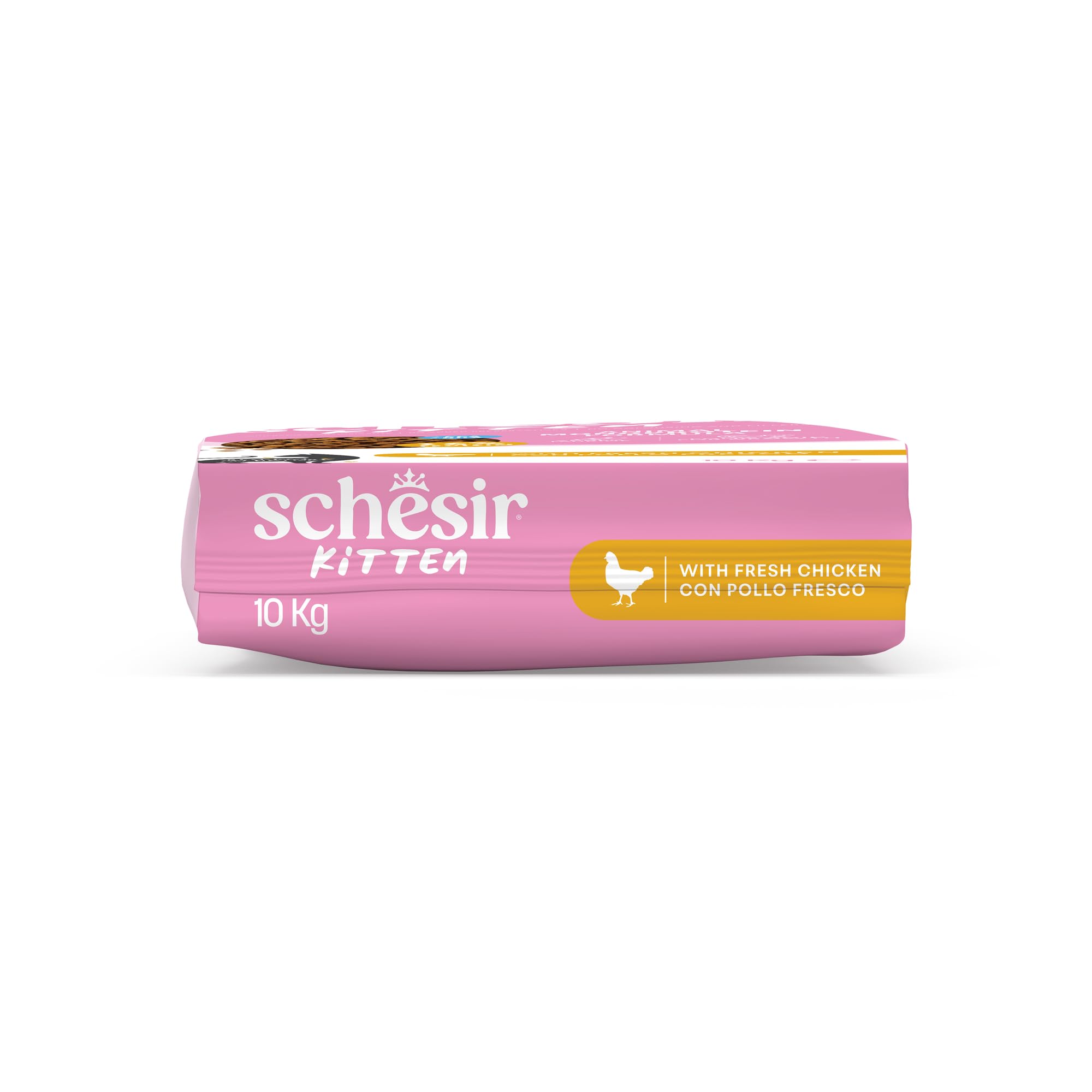 Schesir Animal Monoprotein Kitten, Croquettes pour Chatons, Aliment Sec Monoprotéiné Complet et Équilibré, Goût Poulet, 10 kg