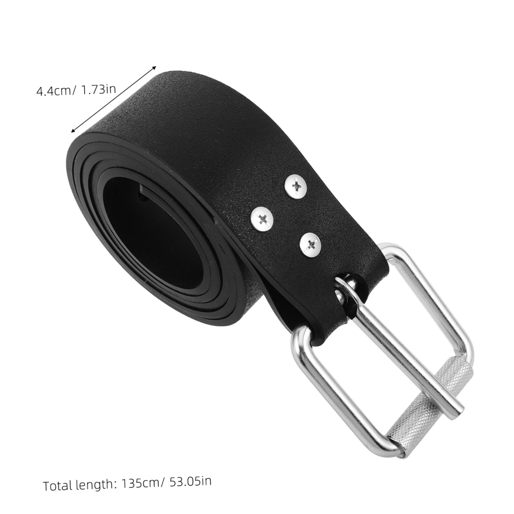 Cabilock Ceinture de Plongée avec Poids Antidérapante pour Immersion et Snorkeling Sangle avec Boucle Rapide Ceinture Stabilisatrice pour Hommes Noire