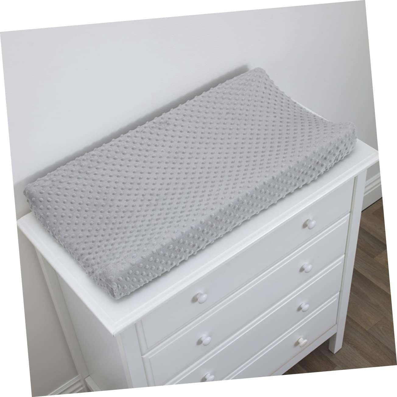 Alipis 2pcs Protective Changing Pad Covers Polyester Changing Pad Protectors Safe Secure Fit Water Resistant Soft Feel Easy Wash