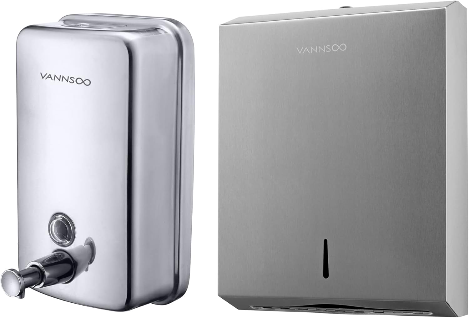 Commercial Soap Dispenser and Paper Towel Dispenser Bundle