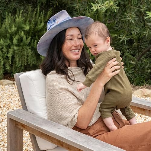 We are Amma | The Cocoonâ„¢ - Newborn Essentials Must Haves: Nursing Cover for Breast Feeding Essentials | Nursing Sweater Used as Breastfeeding Cover (Natural, One Size)
