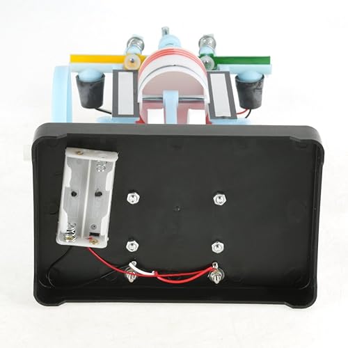 Miniatura 8 de Modelo de avión Motor Motor Modelo Modelo de Motor de Metal Plástico Modelo de Motor para Física Mecánica Experimento Enseñanza Instrumento de 4