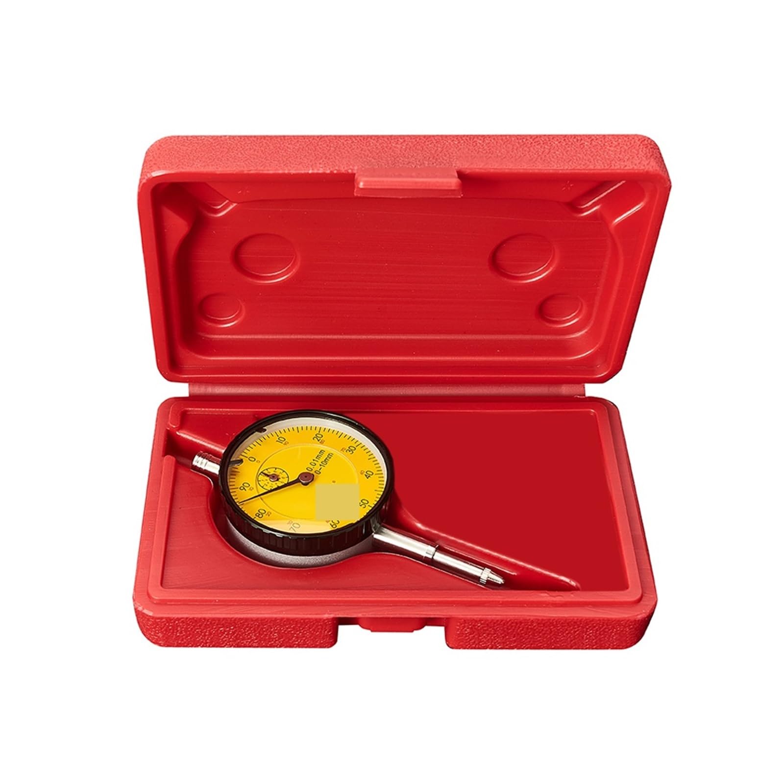 Indicateur à cadran, Spécification de l'indicateur de micromètre mécanique 0-5 mm 0-10 mm 0-20 mm 0-30 mm 0-50 mm Précision de l'indicateur de pourcentage 0,01 mm(0-10mm (0.01mm))