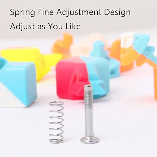 Miniatura 4 de Roxenda Juego de cubos de velocidad paquete de cubos de velocidad de 2 x 2 3 x 3 4 x 4 y cubo pirámide colección de cubos mágicos sin calcomanías