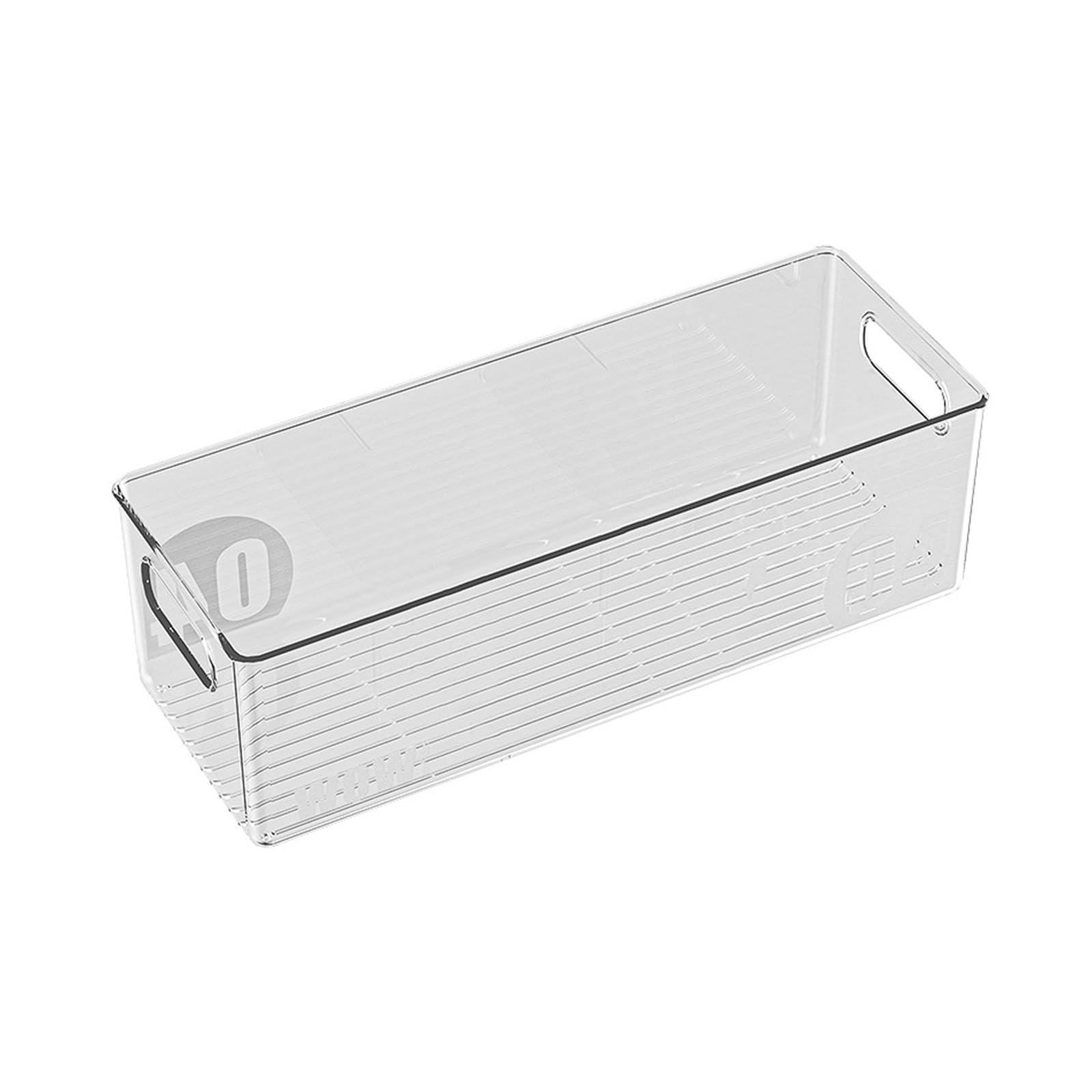 TFAOYS Refrigerator Food Container Transparency Stackable Fridge Storage Bin Kitchen Solution for Small Spaces Freezer Safe Container