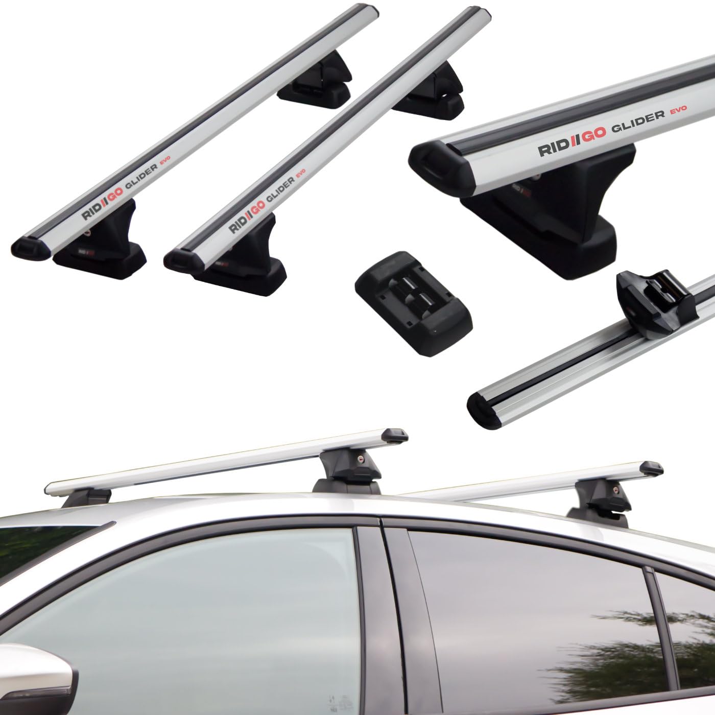 RIDIGO Glider EVO Dachträger für Kia Ceed 3 III CD 5-Tür ab 2018