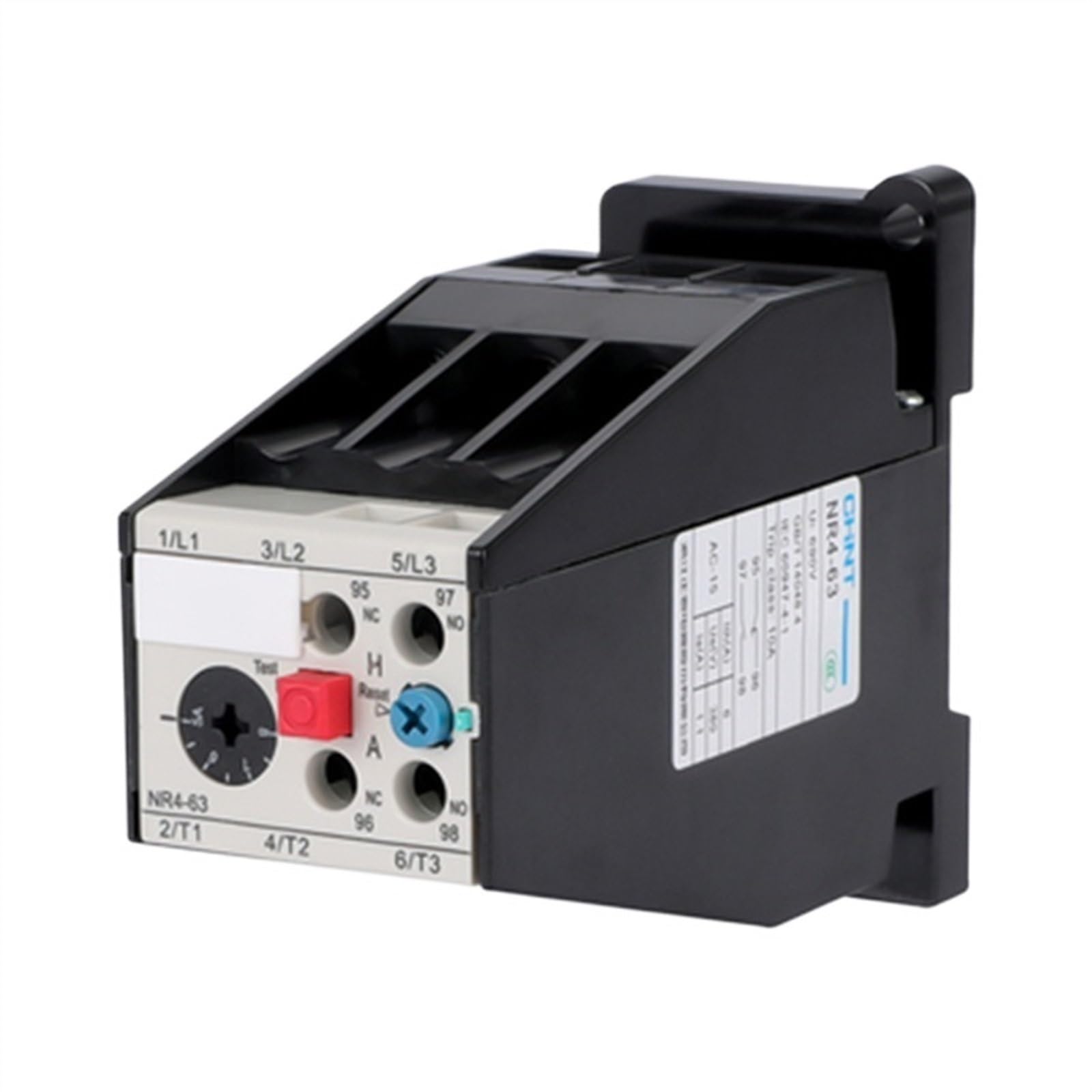 Relé térmico NR4-45Z JRS2 45A soluciona cortes de fase y sobrecargas