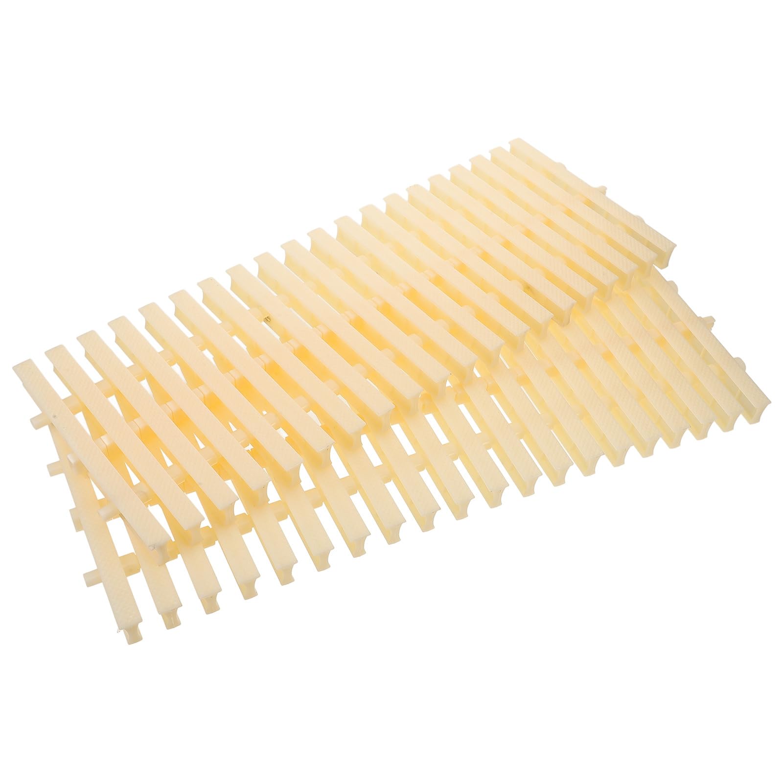 SUPVOX Rejilla de Repuesto para Piscina Antideslizante de Plástico Beige Diseño Encajable, Accesorio Versátil para Suministro de Piscinas Desmontables Exteriores