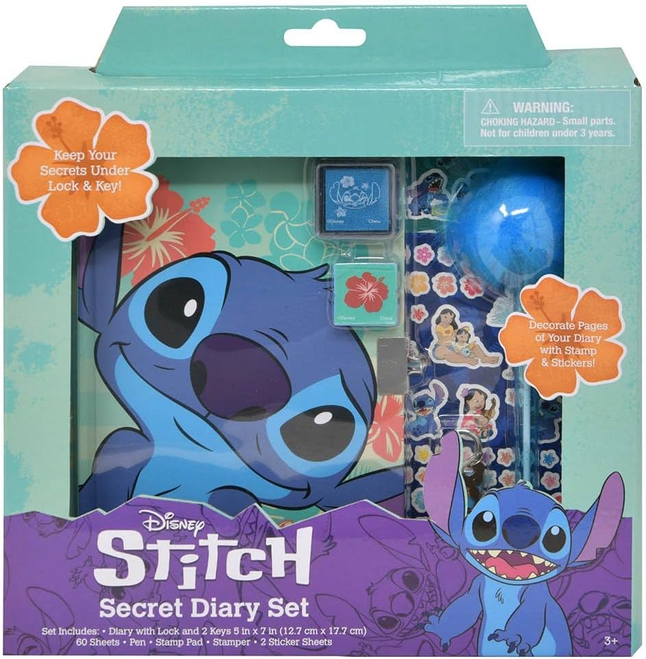 - Disney Stitch Secret Diary Set
