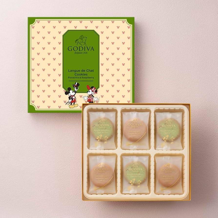 GODIVA ミッキー ミニー セット ゴディバから、ミッキーマウスとミニーマウスのデザインの