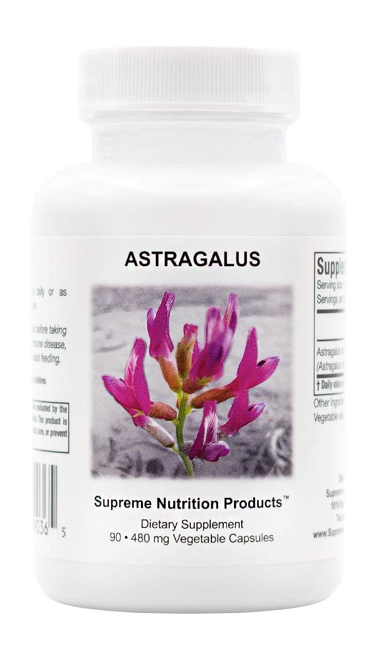 Supreme Nutrition Astragalus Supreme, 90 Huang Qi Caps