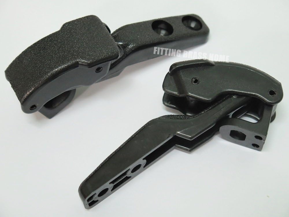 FBH Black Color Rear Window Latch for Nissan D21 Big -M Frontier Navara Pickup Truck 1987-1995