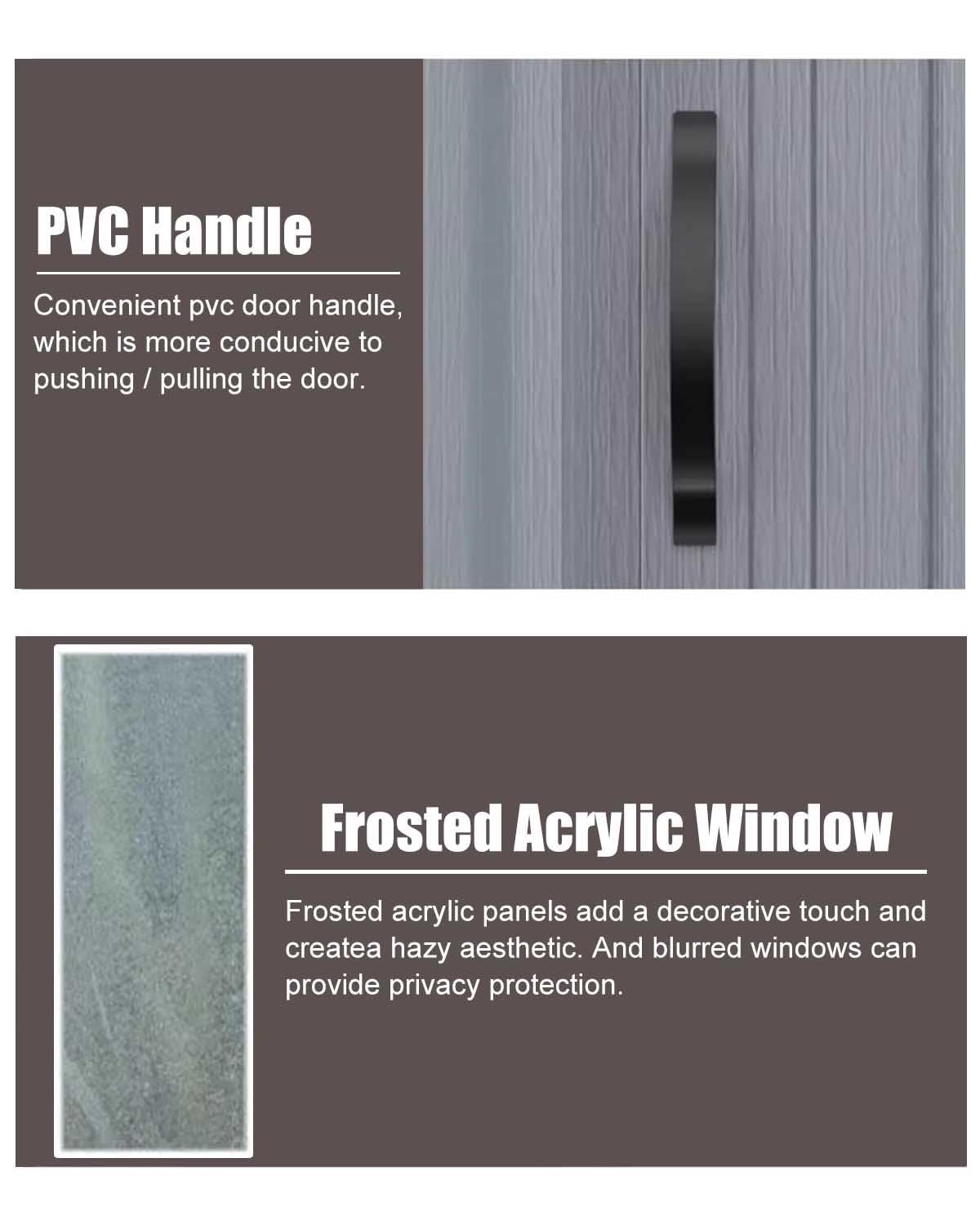 ZIMGOD Küchenschrank Falttür - Weiße Rollladen Für Schränke 45x50cm