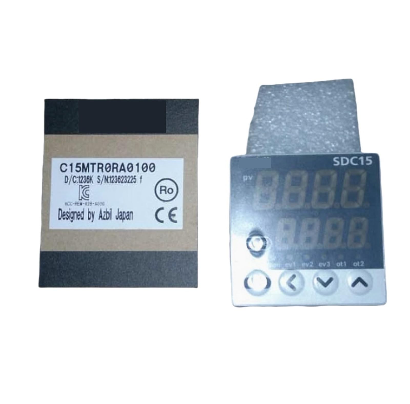 Módulo de temperatura SDC15 C15MTR0TA0100 controlador digital industrial Azbil 2