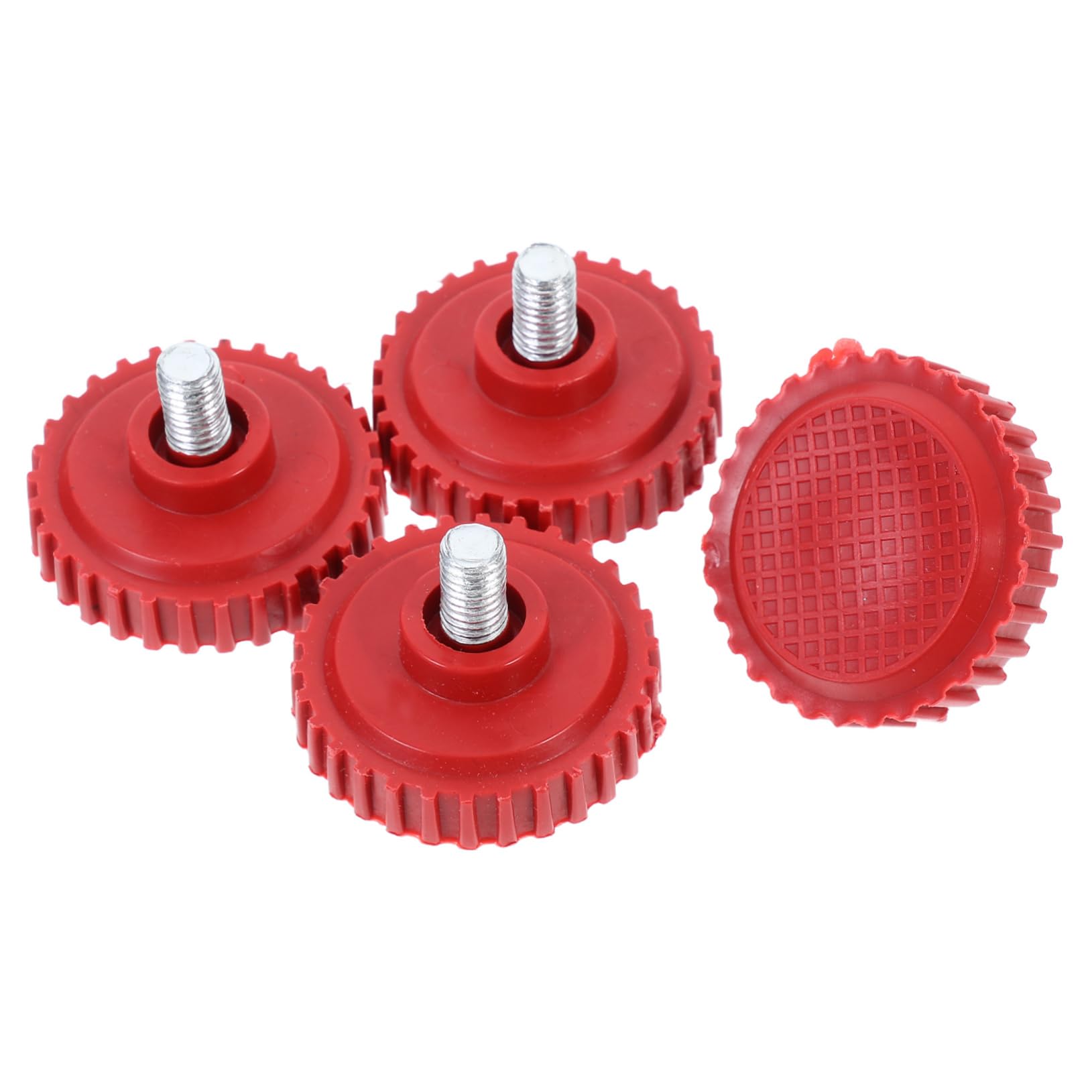 MUSISALY 4pcs Sturdy Plastic Foot Brackets for Electronic Scale Non-Slip Base Pads for Accurate Stable Weighing Easy to Install for Kitchen/Bathroom Scales