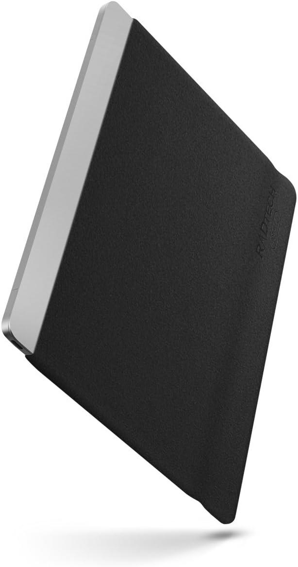 RadTech Notebook Gear: Case, RadSleevz Form-Fit Sleeve, Apple MacBook Pro 15" (2016/17) - Black (16485)