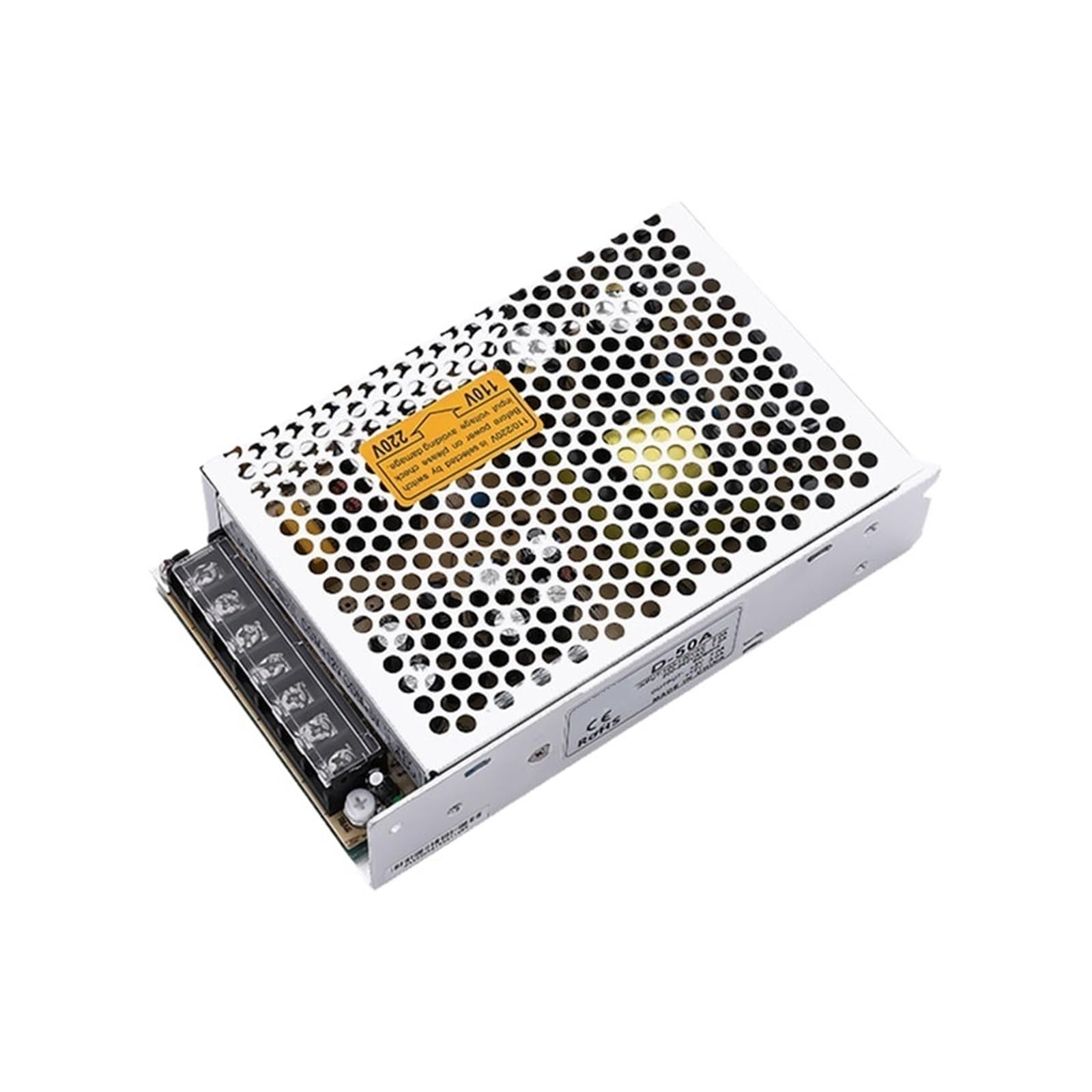 Alimentation à découpage 50W pour domotique et impression 3D tension 5V 12V 24V D-50