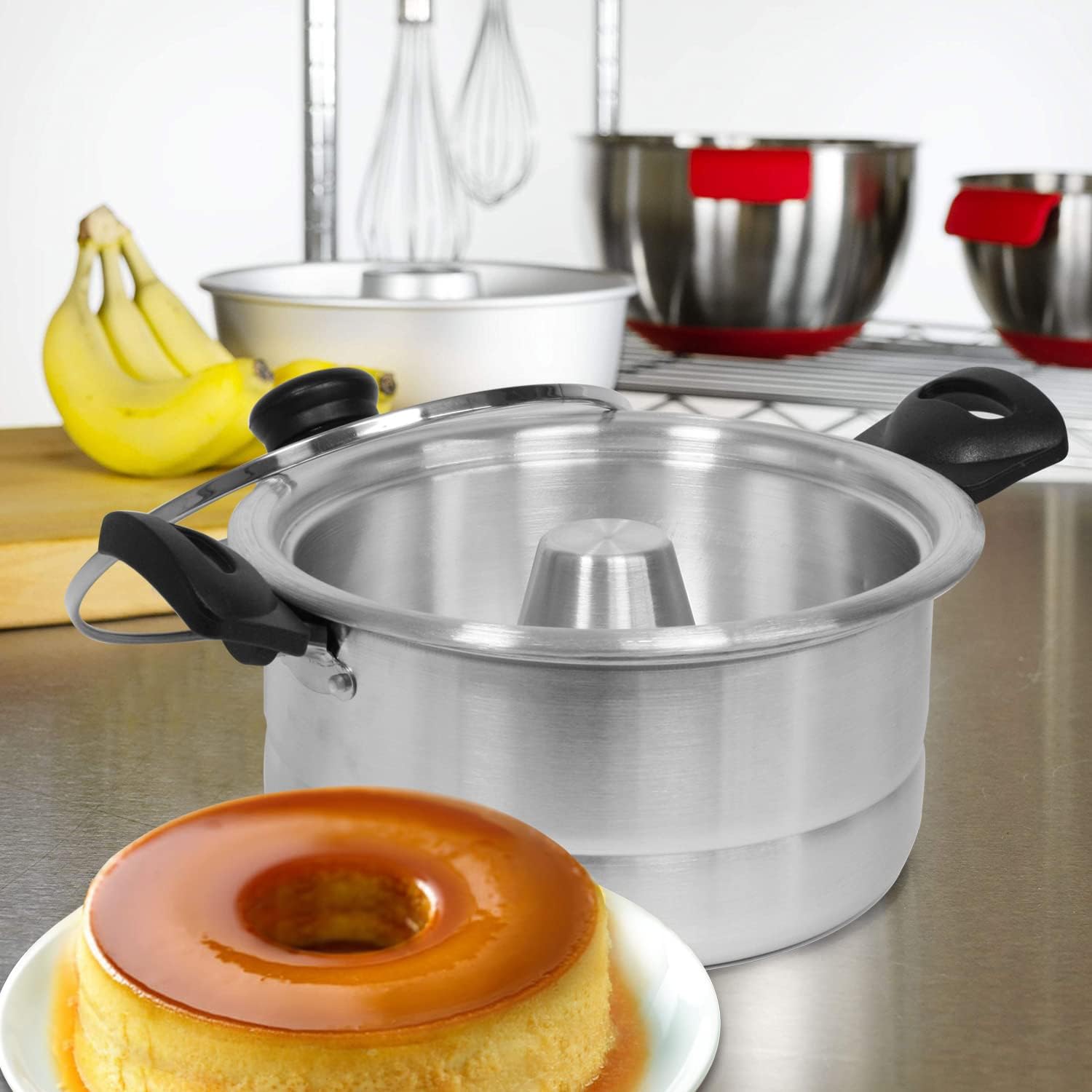 Bene Casa Flan Mold Double Boiler