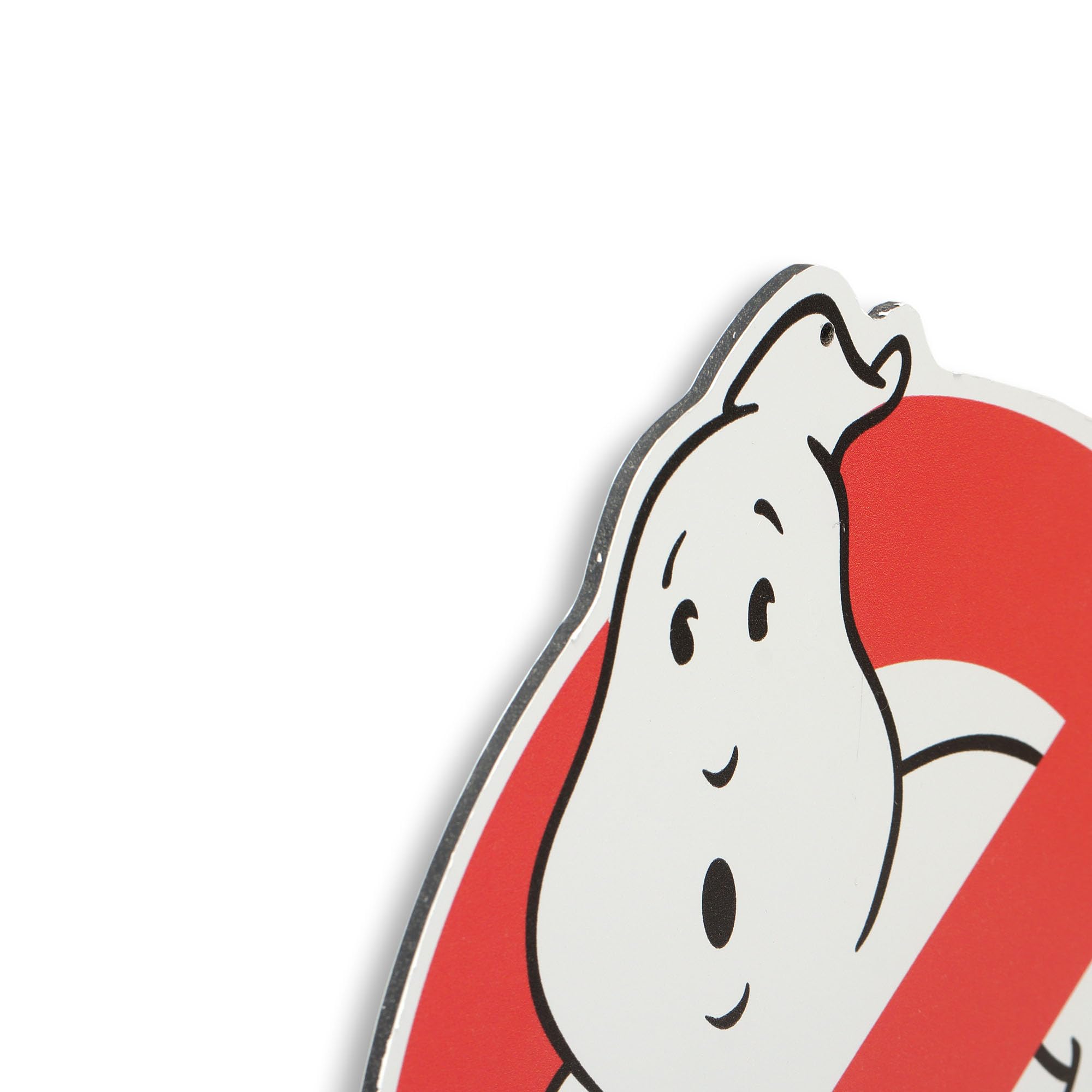 Pogromcy duchów klasyczny metalowy znak z logo - vintage Ghostbusters znak do męskiej jaskini, pokoju filmowego lub dekoracja na Halloween