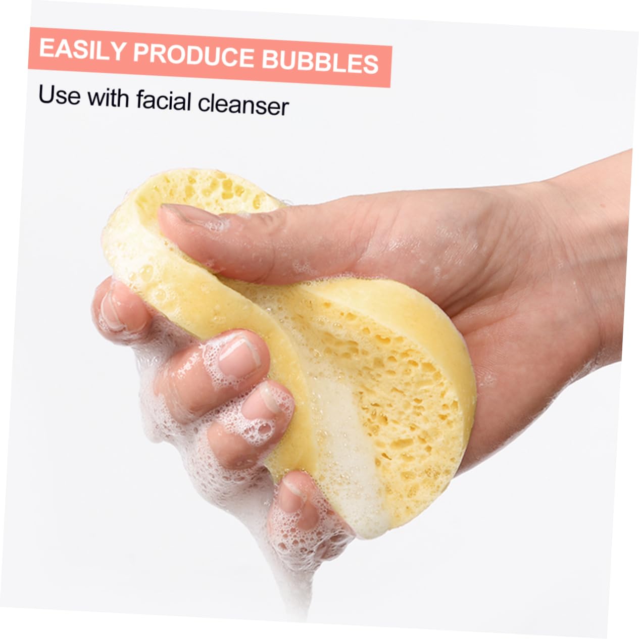 Didiseaon 80 Pezzi Struccanti Per Esponjas Para Maquillaje Per Rimozione Spugne Per Del Luffa Bagno Scrub Fard A