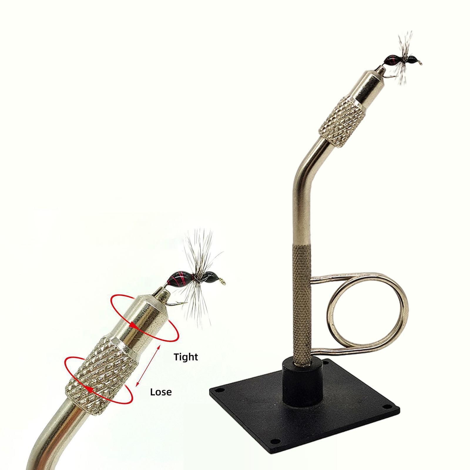 Amazon | フライタイイングバイス 台座ベース付き 使いやすい