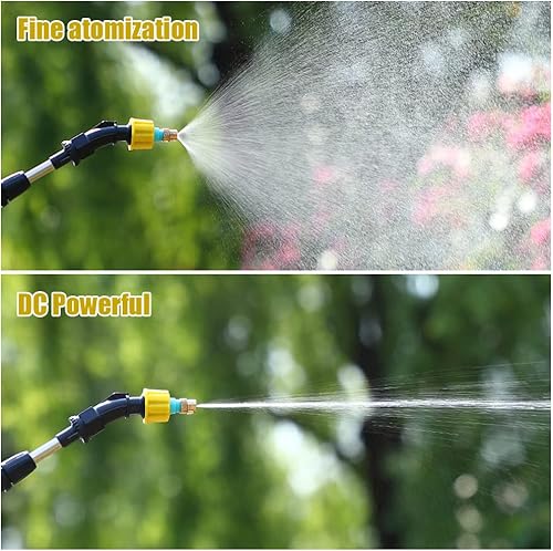 Miniatura 4 de Pulverizador eléctrico para plantas, recargable por USB, pulverizador de jardín portátil recargable con boquilla y manguera de 2316.4ft,