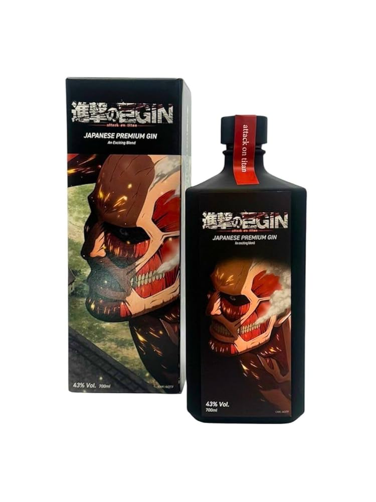 スピリッツ/ジン 2025年7月発売 】進撃の巨GIN ジン 進撃の巨人【スピリッツ ジン
