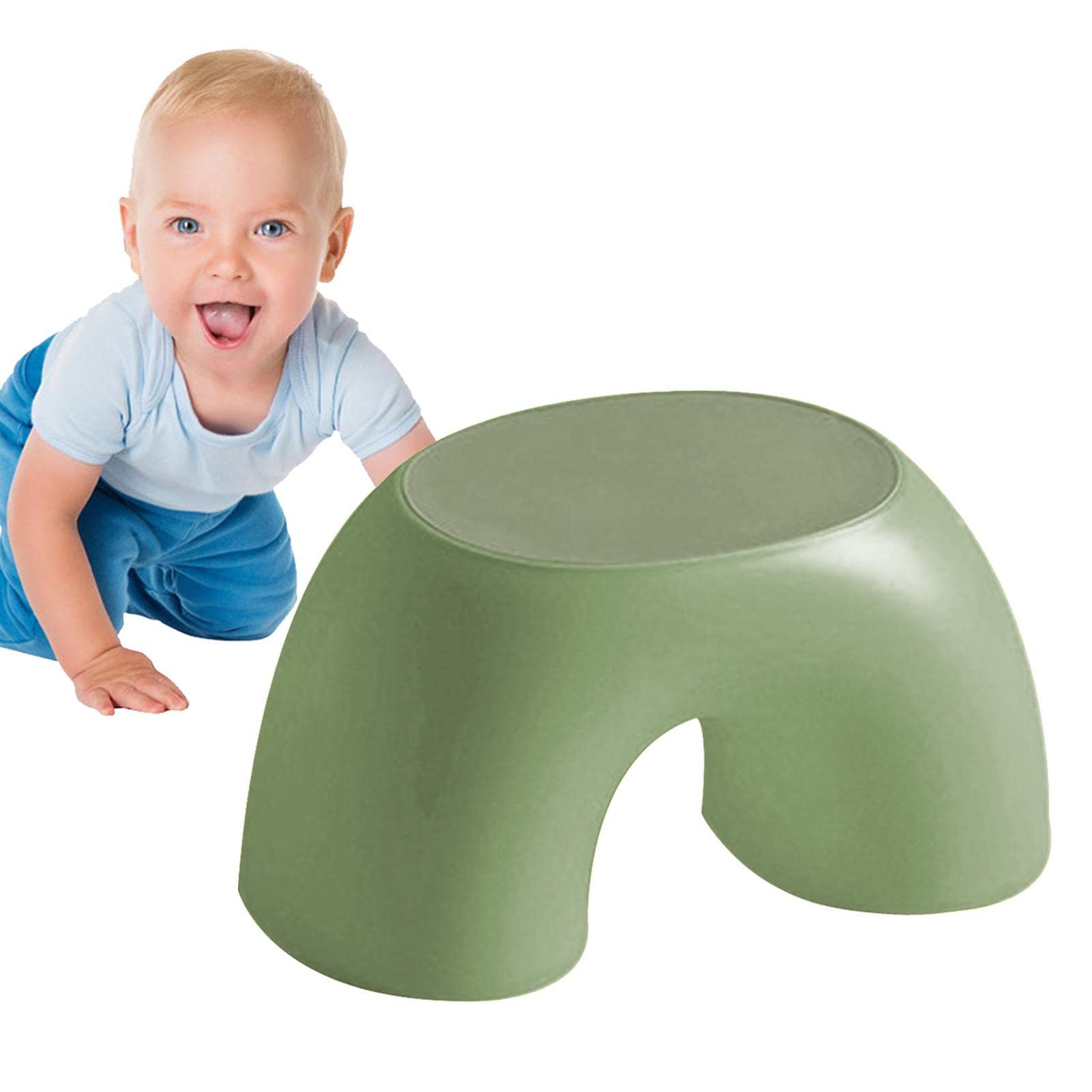 Kids Stool | Small Anti-Slip Semicircle Stools | Comfortable Kids Furniture for Living Room, Bedroom, Study, COC, Bathroom, Garden, Patio