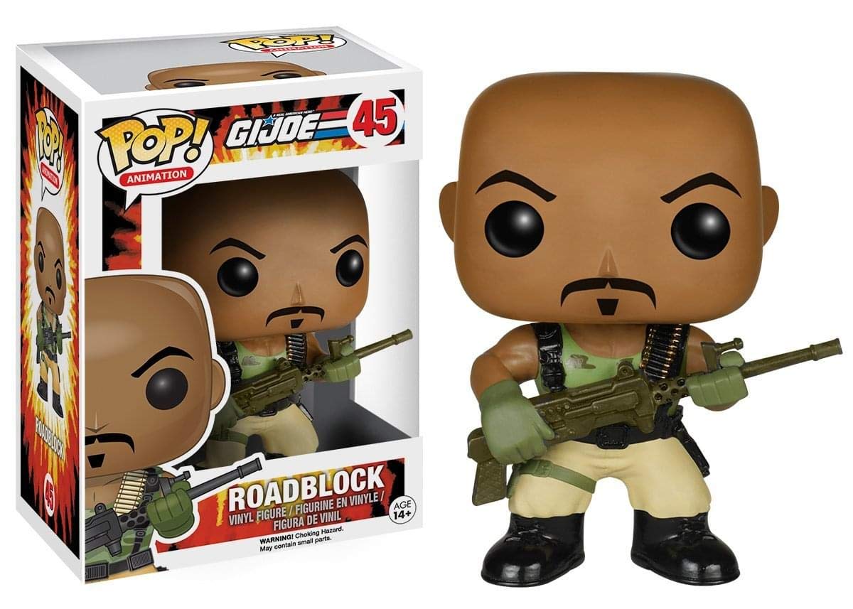 Funko POP TV G.I. Joe - Roadblock Action Figure