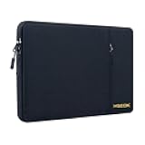 Hseok Laptop Case 15.6 Inch Sleeve, Shockproof Protective Water Repellent with Accessory Pocket,Compatible with Mac Pro 16 inch 2025-2019, Sleeve Bag for Most 15 15.6 16 Notebooks,Black