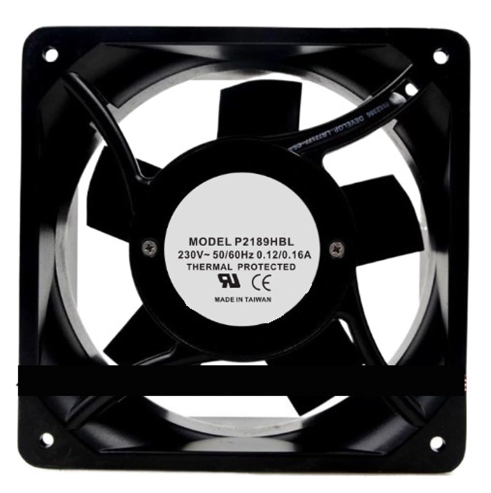 ZBWZXBDJ P2189HBL 230V 0.12/0.16A 17689 Inverter Axial Flow Cooling Fan