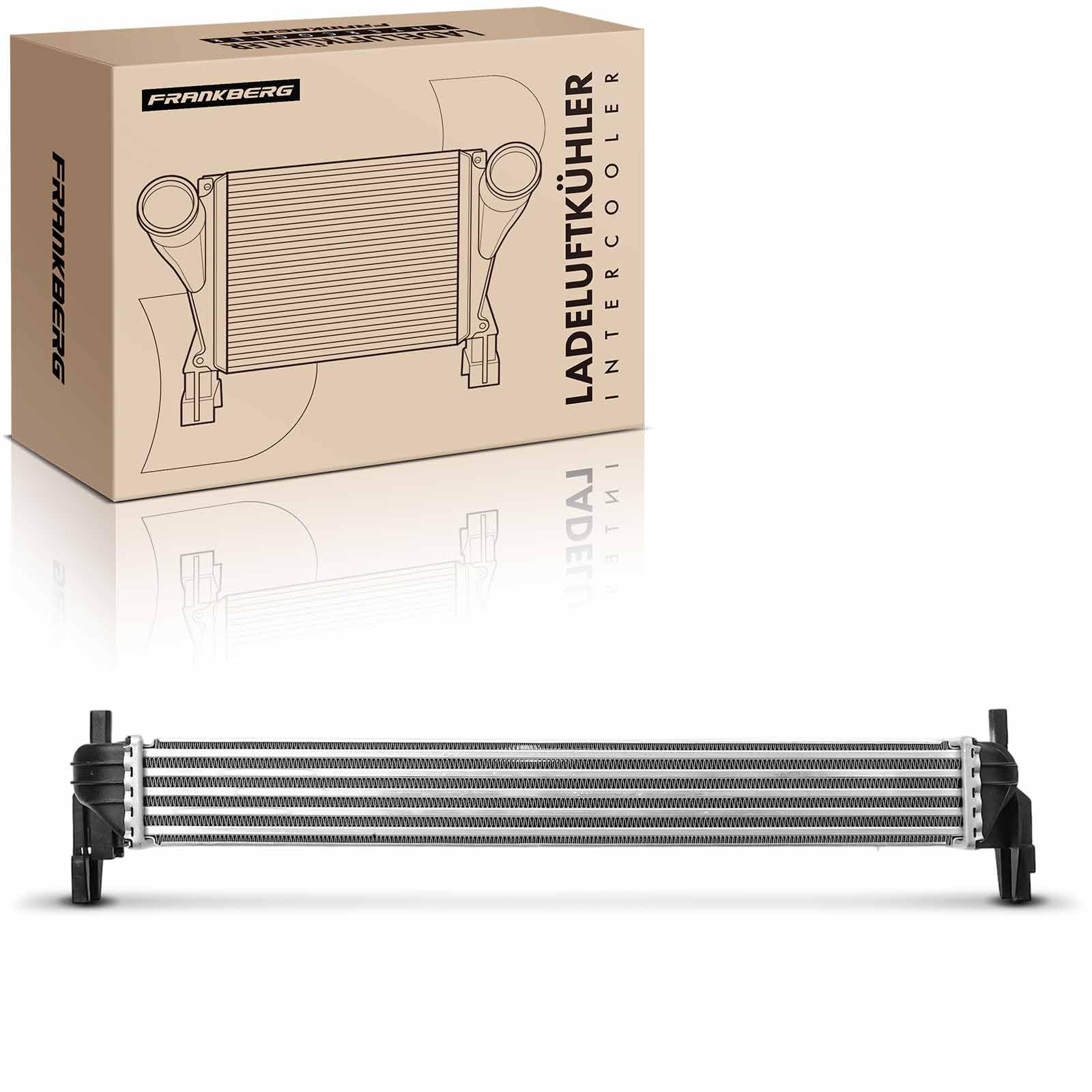 Frankberg Ladeluftkühler Kompatibel mit A1 8X 2010-2015 Ibiza IV 6J 6P 2008-2015 Toledo IV 2012-2015 Fabia II 2010-2015 Polo 2009-Heute Replace# 6R0145805