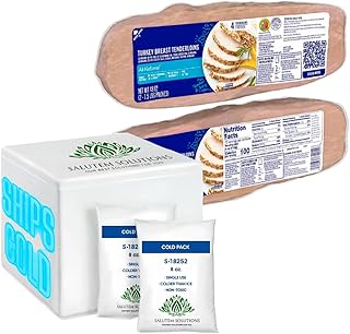 Salutem Vita - 99% Fat Free Extra Lean Turkey Breast Tenderloins, 1,5 lb...