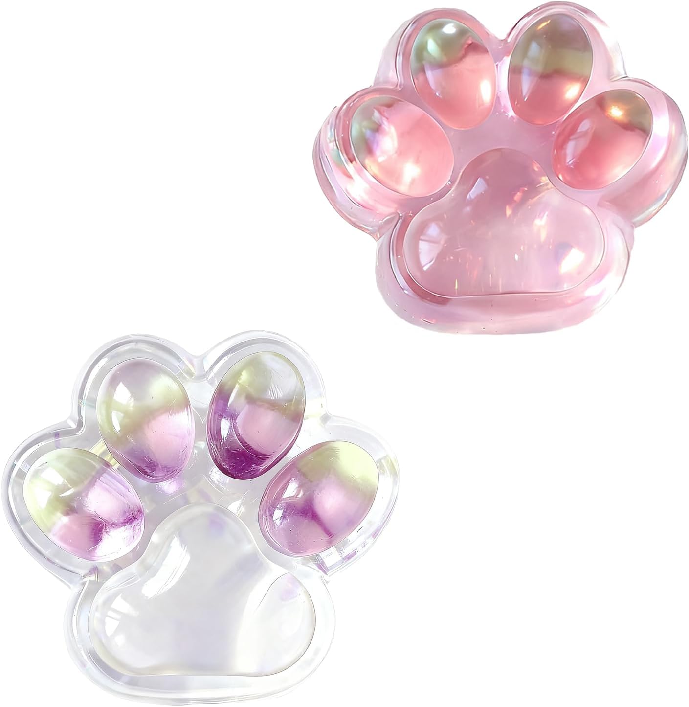 2-Pac taba Squishy cat paw ,Adults Sensory Fidget Cute Squishy Toys, Anxiety Stress Relief Squeeze ,for Party Favor Gift,Desk