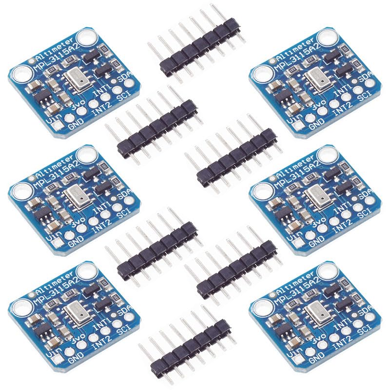 Capteur de pression de température MPL3115A2 lot de 6 modules de rechange pour station météo connectée