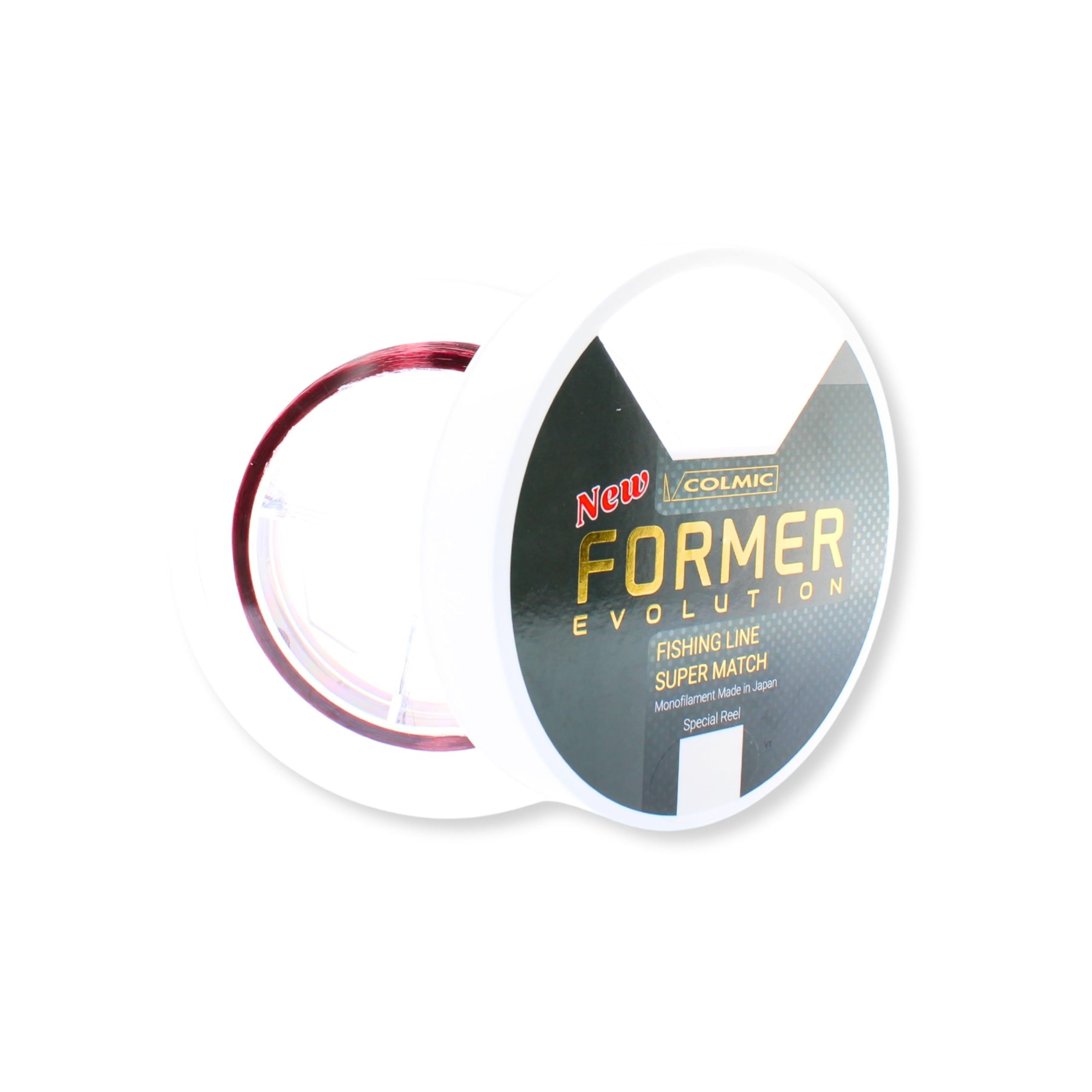 Colmic Former Evolution – Monofilo Giapponese Doppia Siliconatura, Alta Resistenza, Rosso Scuro Mimetico – Bolognese, Match, Carpa, Siluro, Surf Casting – Bobine 150mt e 600mt