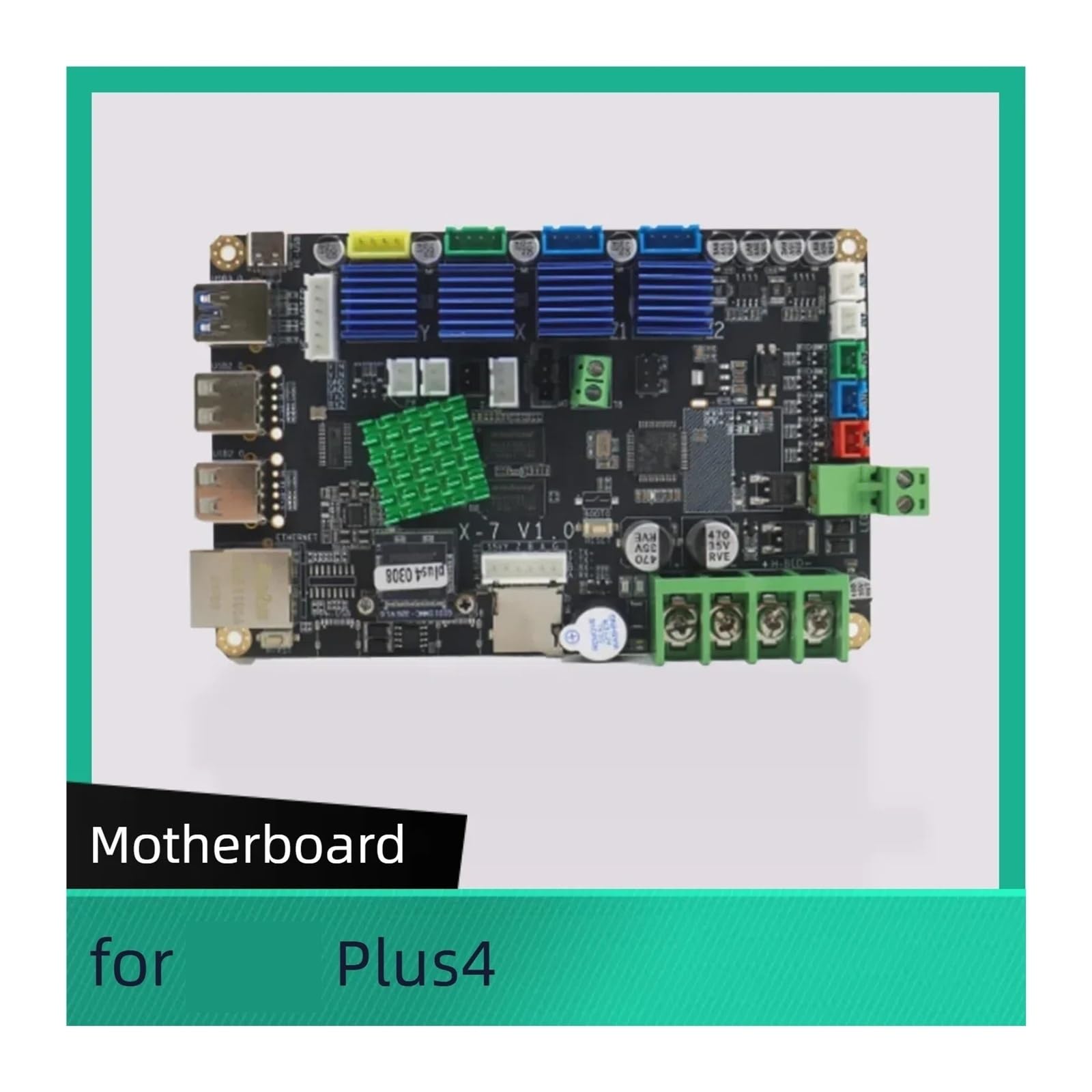 Compatibile con QIDI, scheda madre Plus4, parte stampante 3D | Scheda madre, Plus4, scheda controller sostitutiva, elettronica della stampante 3D, scheda di circuito