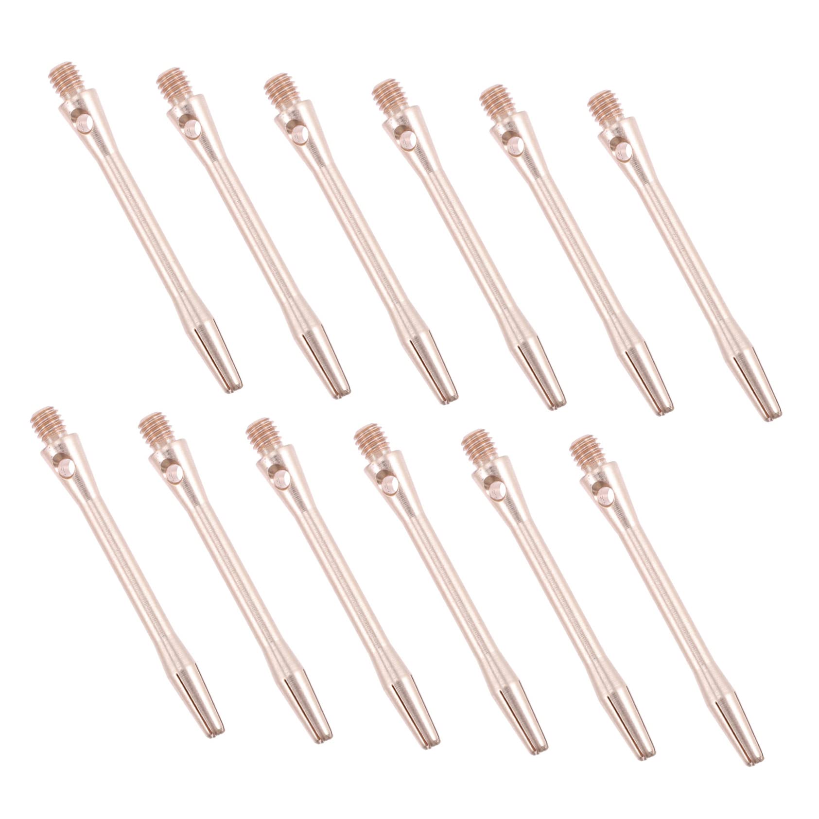 VANZACK 12Pcs Dart Stems Durable Replaceable Rods for Enhanced Grip Performance Lightweight Parts for Home Office and Game Use