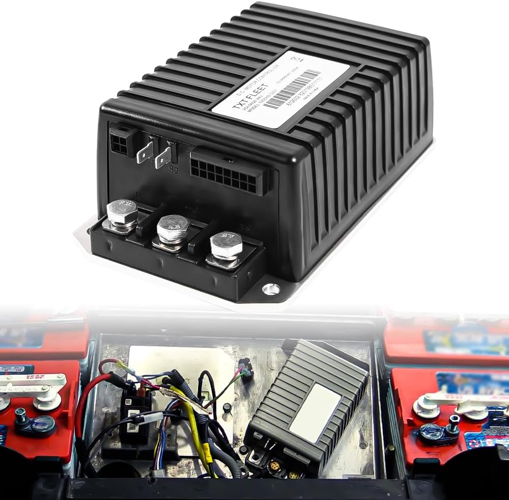 1206HB-5201 Motor Speed Controller 48V 250A Compatible with E-Z-GO Curtis EZGO TXT Terrain 250 ST Sport II MPT 800 1000 Express S4 L4 Shuttle 4X Cushman Hauler 800 1000 Golf Cart 2011-2014