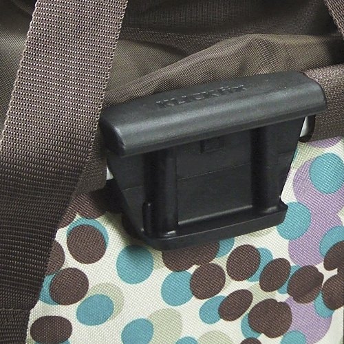 KLICKfix Unisex Fahrradtasche, bubbles anthra, 0303BA, 35 x 28 x 5 cm, Bubble Anthracite